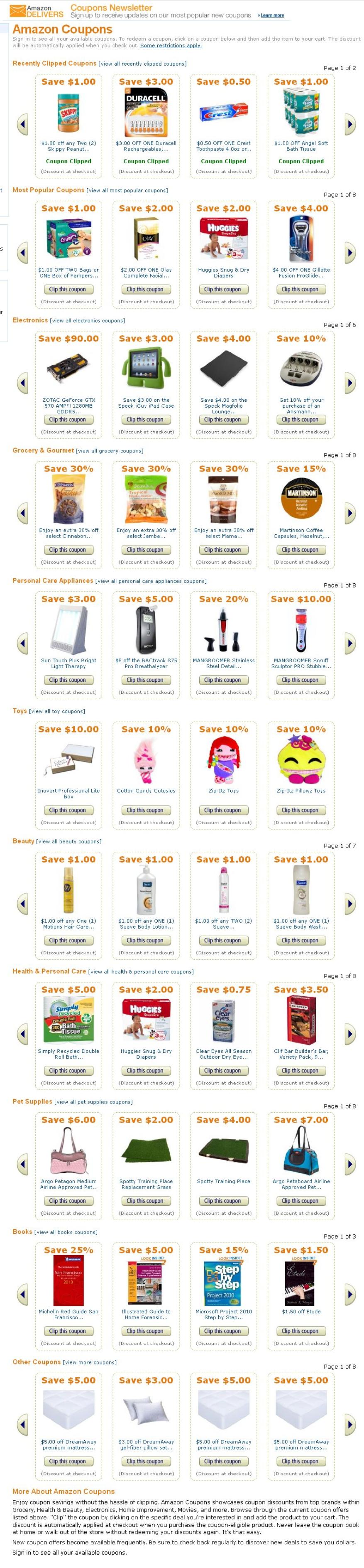 Today's Savings